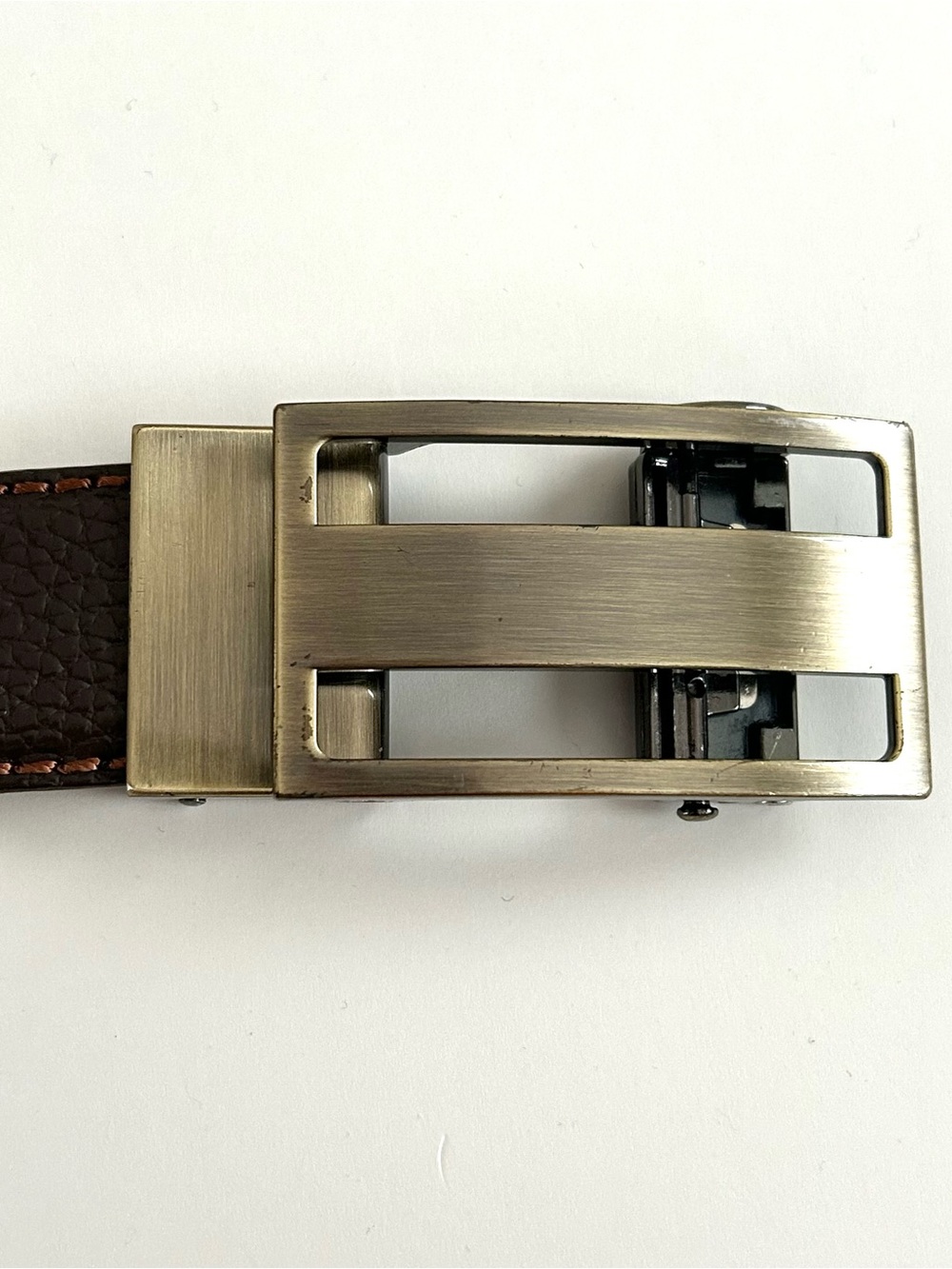 Nexbelt Brown Leather Ratchet Belt - Trim to your size - Mens - Picture 2 of 12